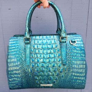 Like New Brahmin Peacock Small Finley